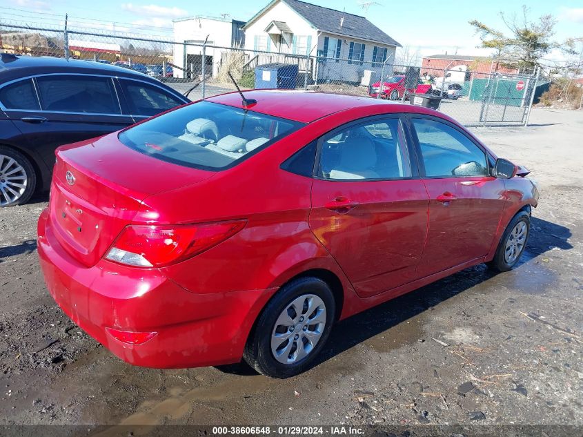 2017 HYUNDAI ACCENT SE - KMHCT4AE0HU362982