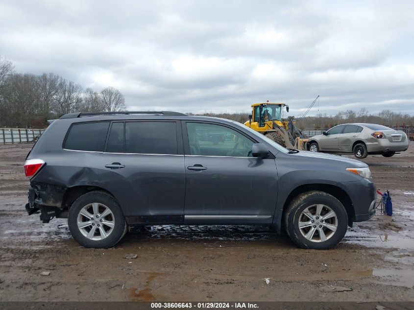 2013 TOYOTA HIGHLANDER BASE PLUS V6 - 5TDZK3EHXDS094750