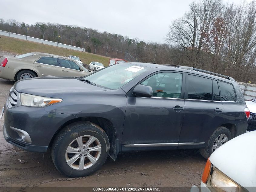 2013 TOYOTA HIGHLANDER BASE PLUS V6 - 5TDZK3EHXDS094750