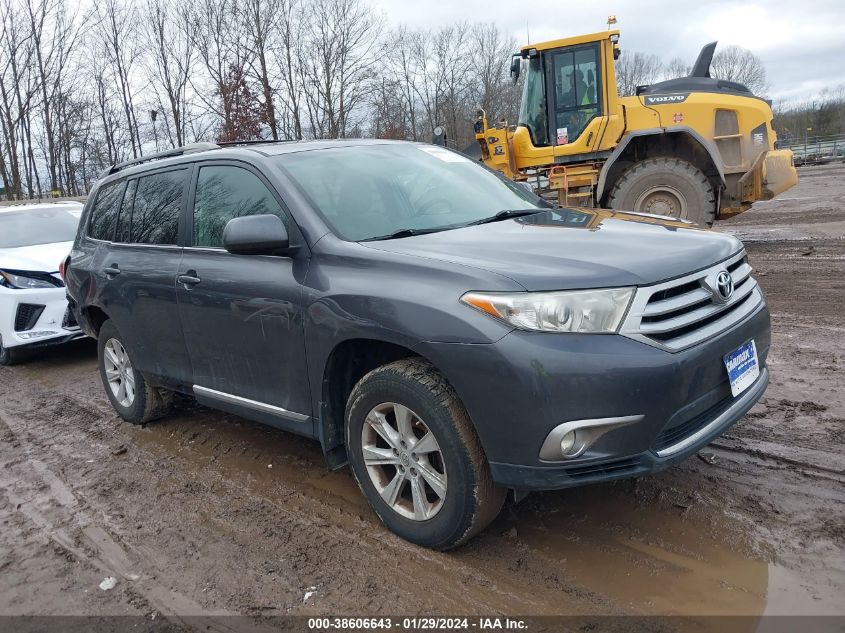 2013 TOYOTA HIGHLANDER BASE PLUS V6 - 5TDZK3EHXDS094750