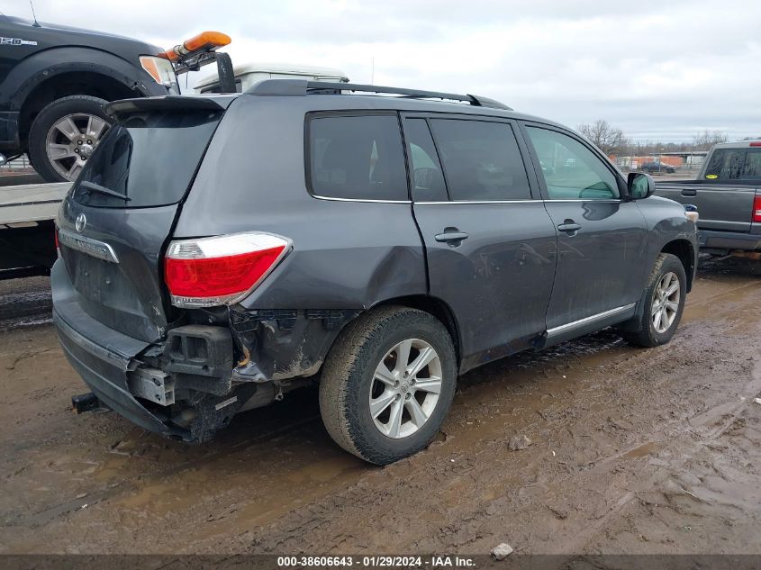 2013 TOYOTA HIGHLANDER BASE PLUS V6 - 5TDZK3EHXDS094750