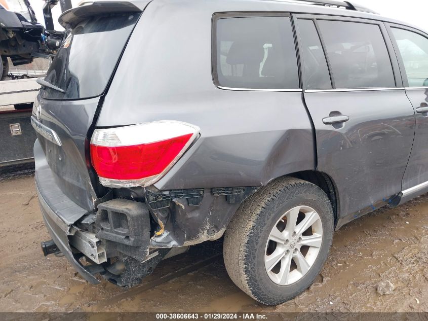 2013 TOYOTA HIGHLANDER BASE PLUS V6 - 5TDZK3EHXDS094750