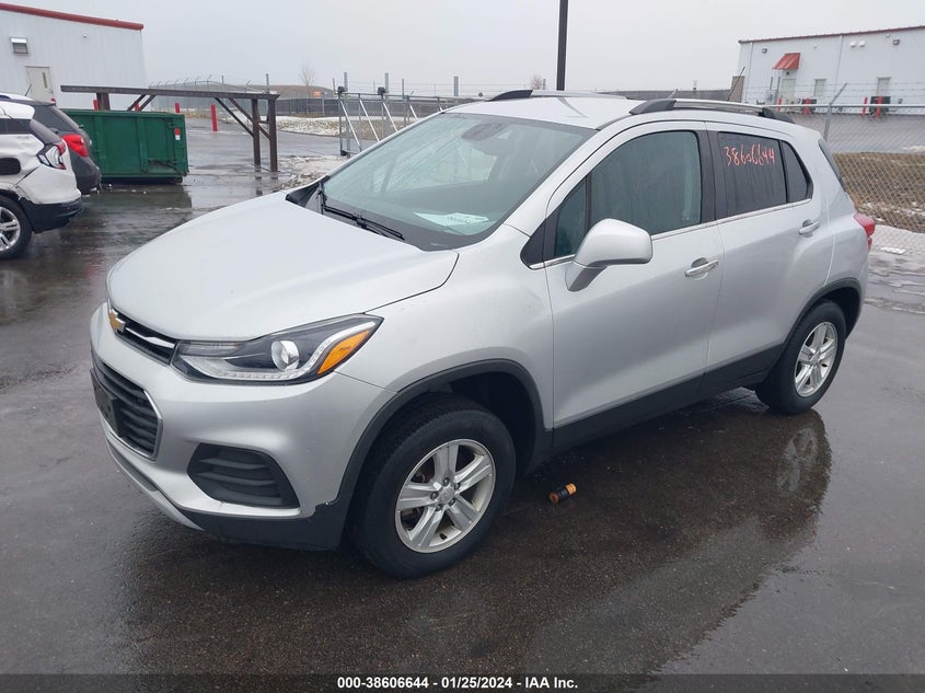 VIN 3GNCJLSB2JL378987 2018 CHEVROLET TRAX 1LT