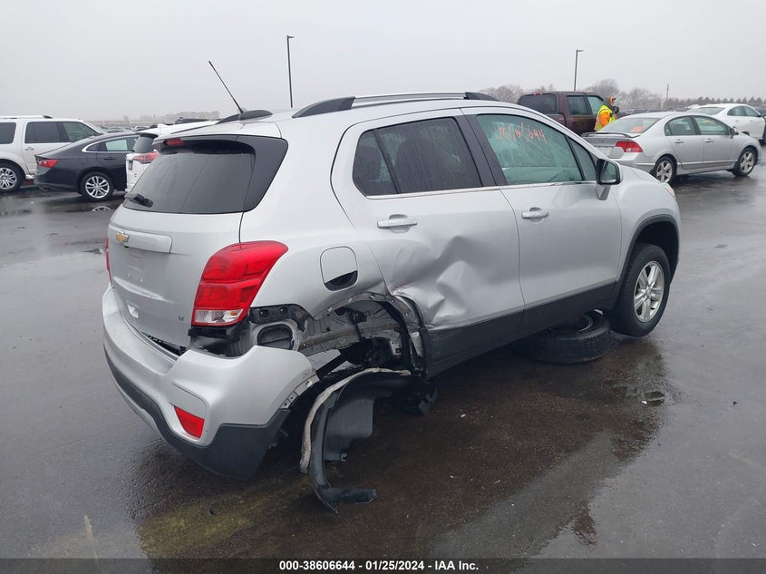 VIN 3GNCJLSB2JL378987 2018 CHEVROLET TRAX 1LT