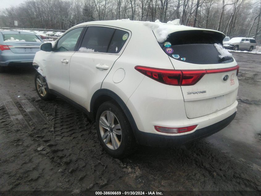 2017 KIA SPORTAGE LX - KNDPMCAC4H7275239