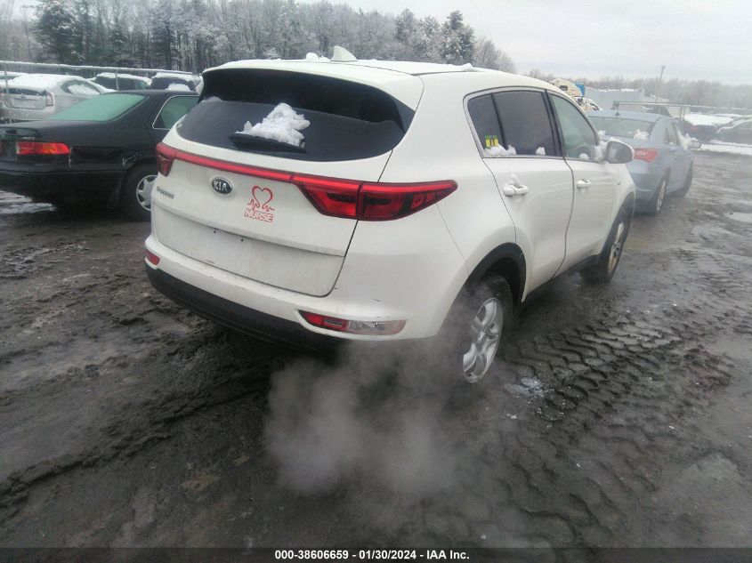 2017 KIA SPORTAGE LX - KNDPMCAC4H7275239