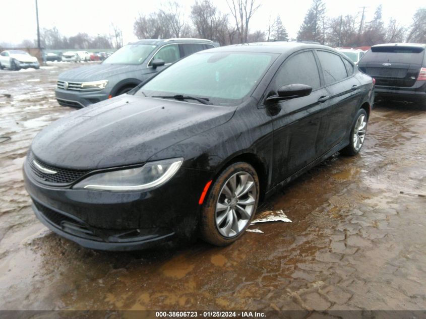 2015 CHRYSLER 200 S - 1C3CCCBG3FN617568