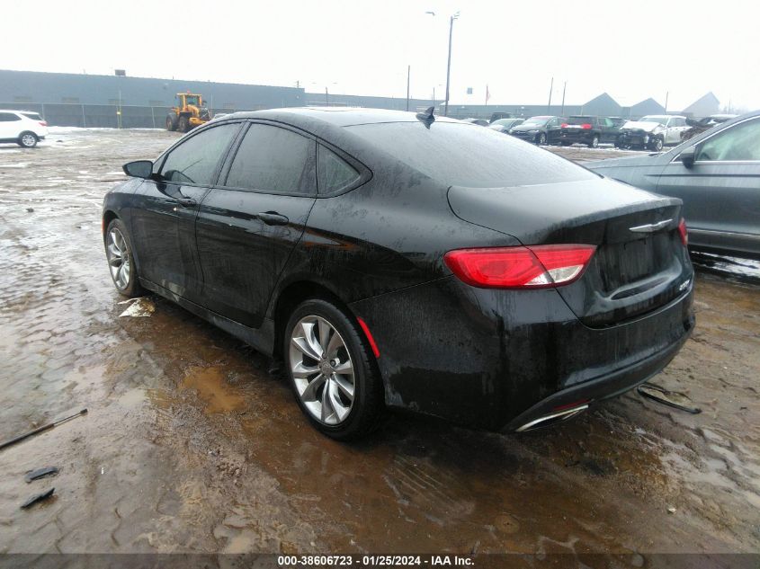 2015 CHRYSLER 200 S - 1C3CCCBG3FN617568