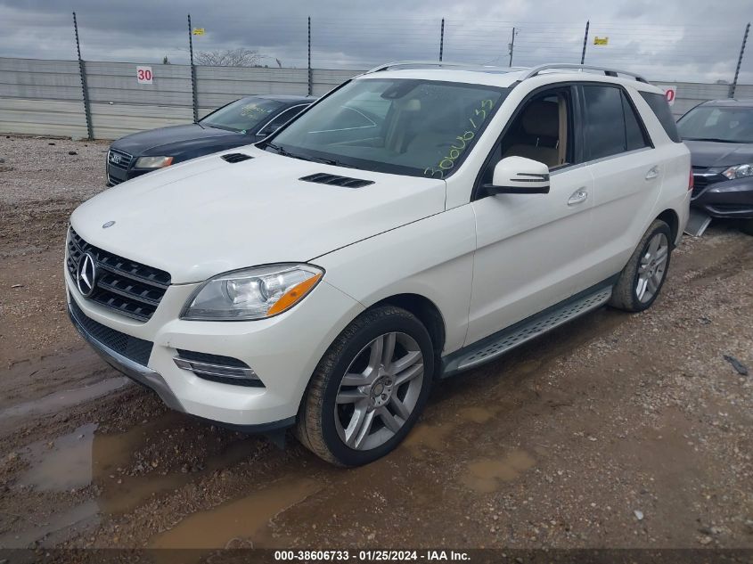 2014 MERCEDES-BENZ ML 350 4JGDA5JB3EA320891