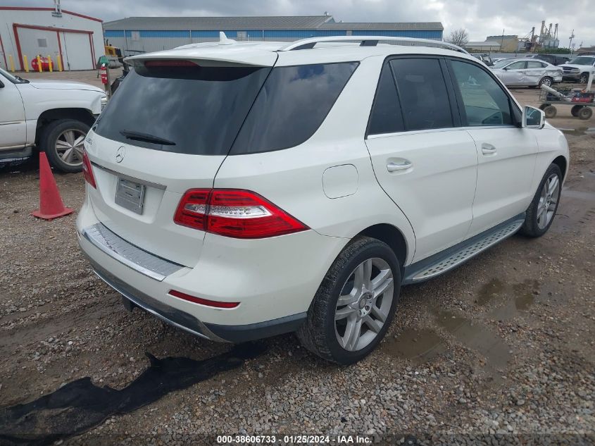 2014 MERCEDES-BENZ ML 350 4JGDA5JB3EA320891