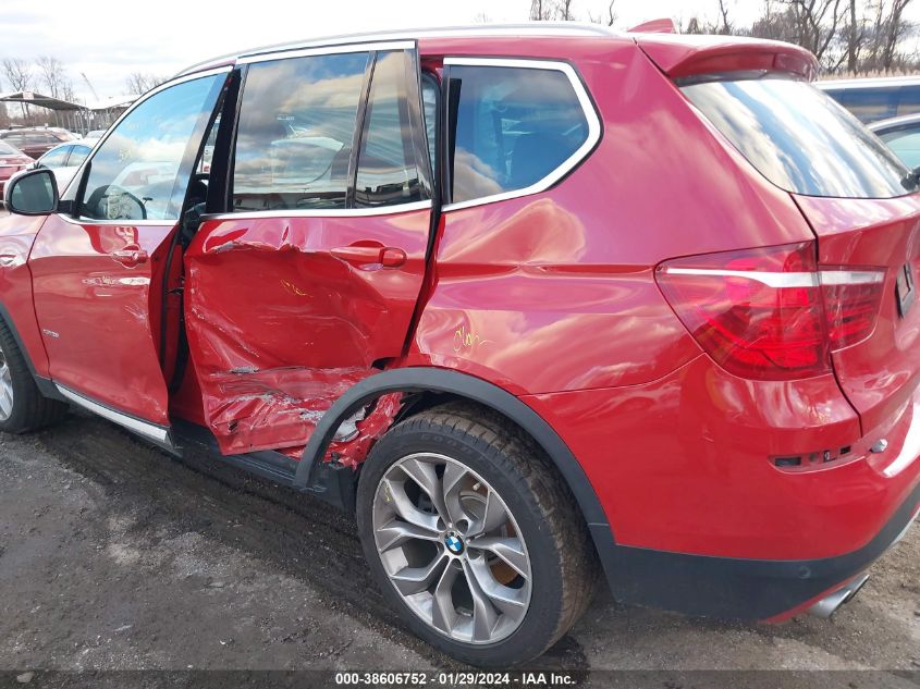 2017 BMW X3 XDRIVE28I - 5UXWX9C37H0W70929