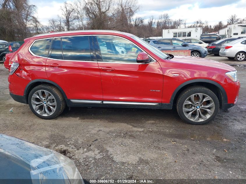 2017 BMW X3 XDRIVE28I - 5UXWX9C37H0W70929