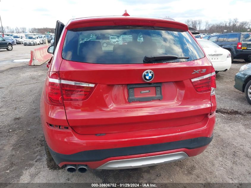 2017 BMW X3 XDRIVE28I - 5UXWX9C37H0W70929