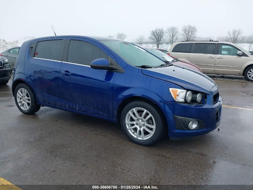 2013 CHEVROLET SONIC LT - 1G1JC6SH7D4187083