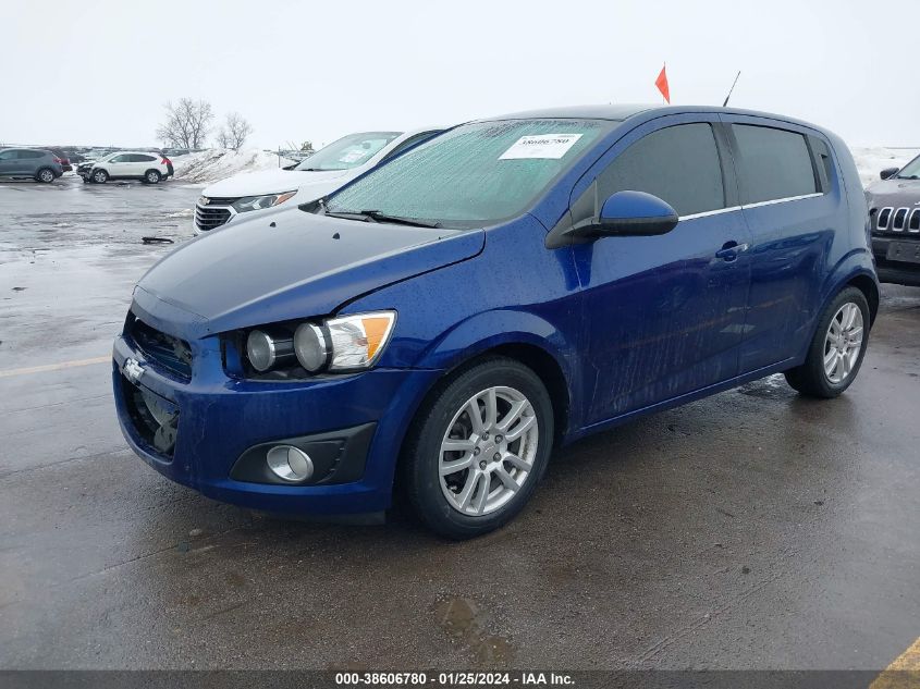 2013 CHEVROLET SONIC LT - 1G1JC6SH7D4187083