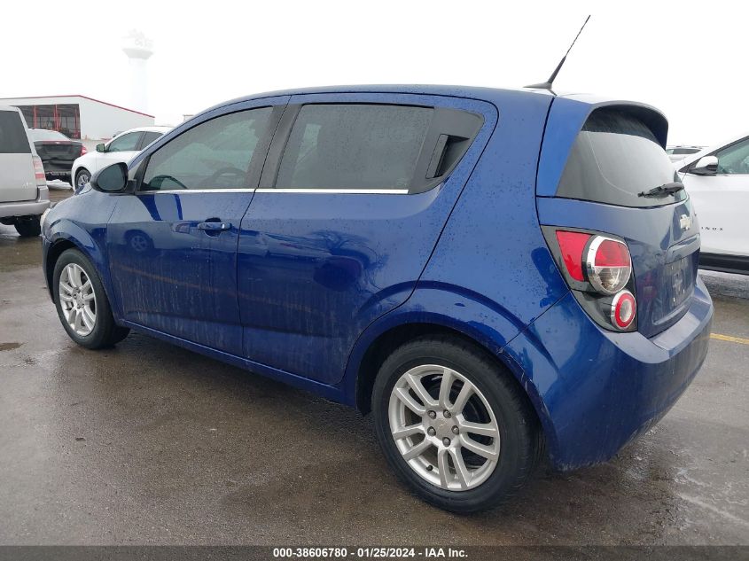 2013 CHEVROLET SONIC LT - 1G1JC6SH7D4187083