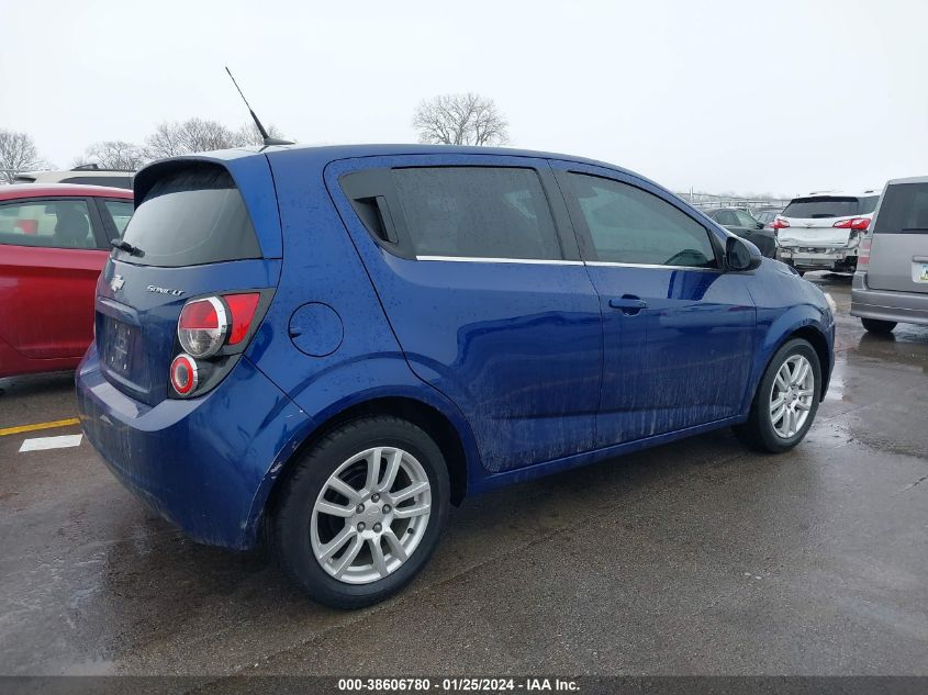 2013 CHEVROLET SONIC LT - 1G1JC6SH7D4187083