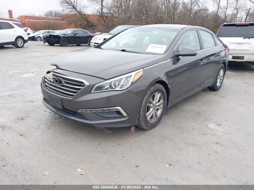 2015 HYUNDAI SONATA SE - 5NPE24AF2FH122848