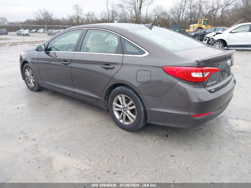 2015 HYUNDAI SONATA SE - 5NPE24AF2FH122848