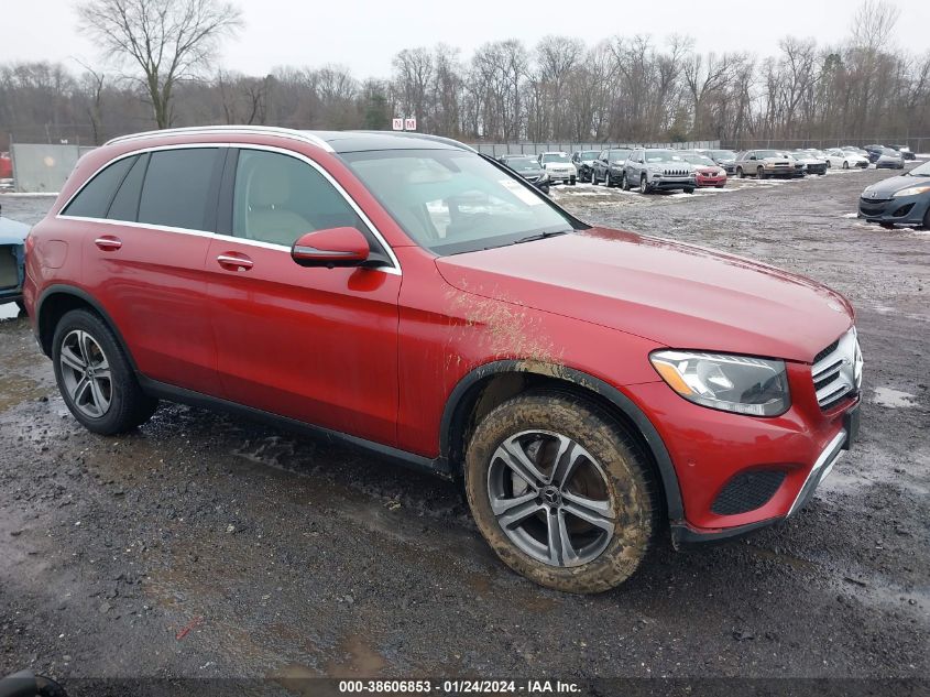 2018 MERCEDES-BENZ GLC 300 4MATIC - WDC0G4KB5JV038730