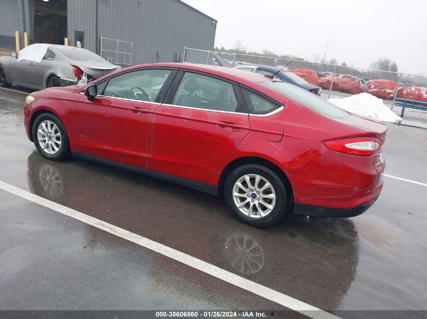 2016 FORD FUSION S - 3FA6P0G72GR313852