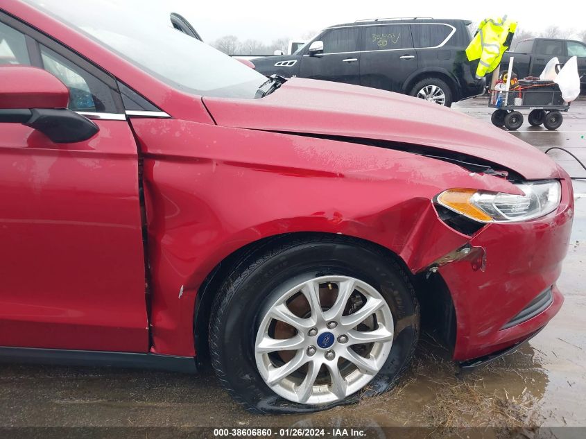 2016 FORD FUSION S - 3FA6P0G72GR313852