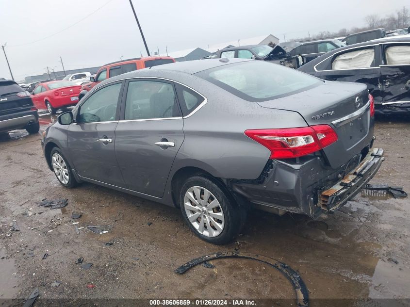 2017 NISSAN SENTRA S/SV/SR/SL - 3N1AB7AP1HL708858