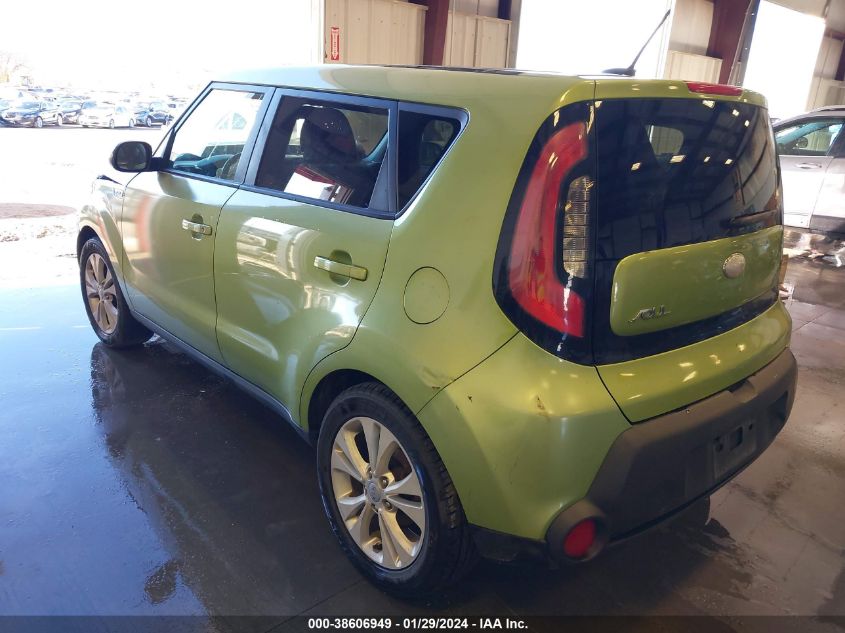 2014 KIA SOUL + - KNDJP3A57E7707042