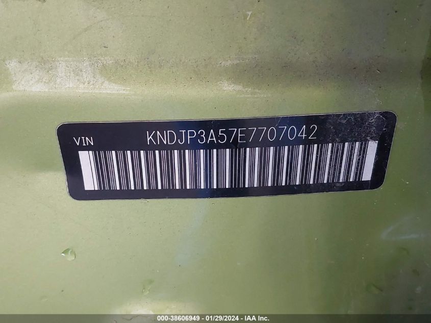 2014 KIA SOUL + - KNDJP3A57E7707042