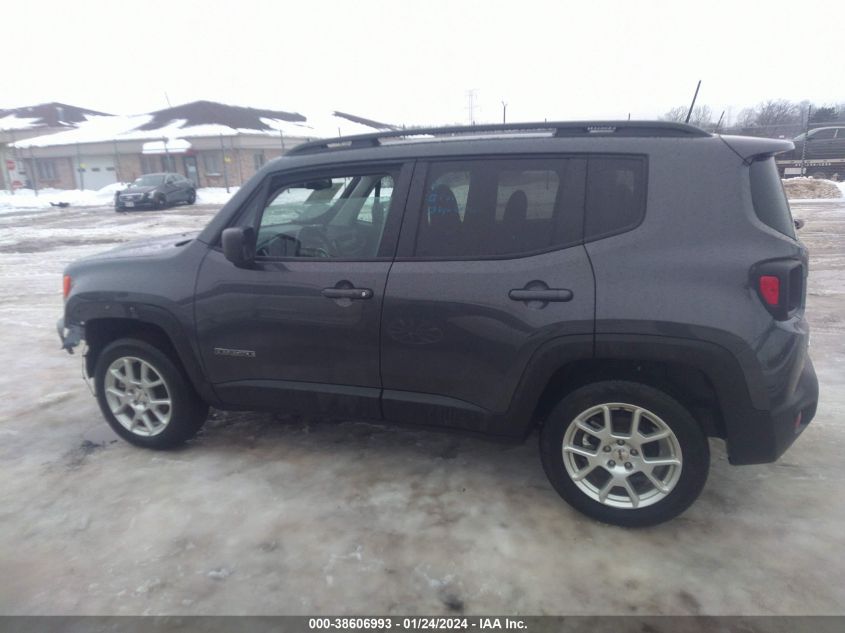 2022 JEEP RENEGADE LATITUDE 4X4 - ZACNJDB1XNPN61434
