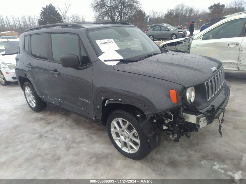 2022 JEEP RENEGADE LATITUDE 4X4 - ZACNJDB1XNPN61434