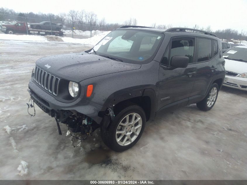 2022 JEEP RENEGADE LATITUDE 4X4 - ZACNJDB1XNPN61434