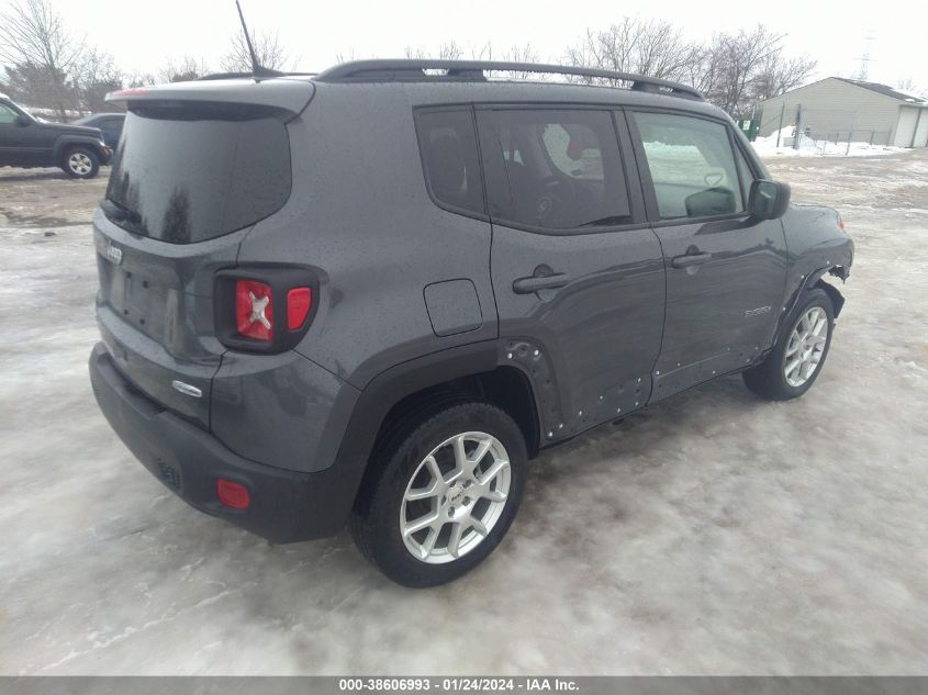 2022 JEEP RENEGADE LATITUDE 4X4 - ZACNJDB1XNPN61434