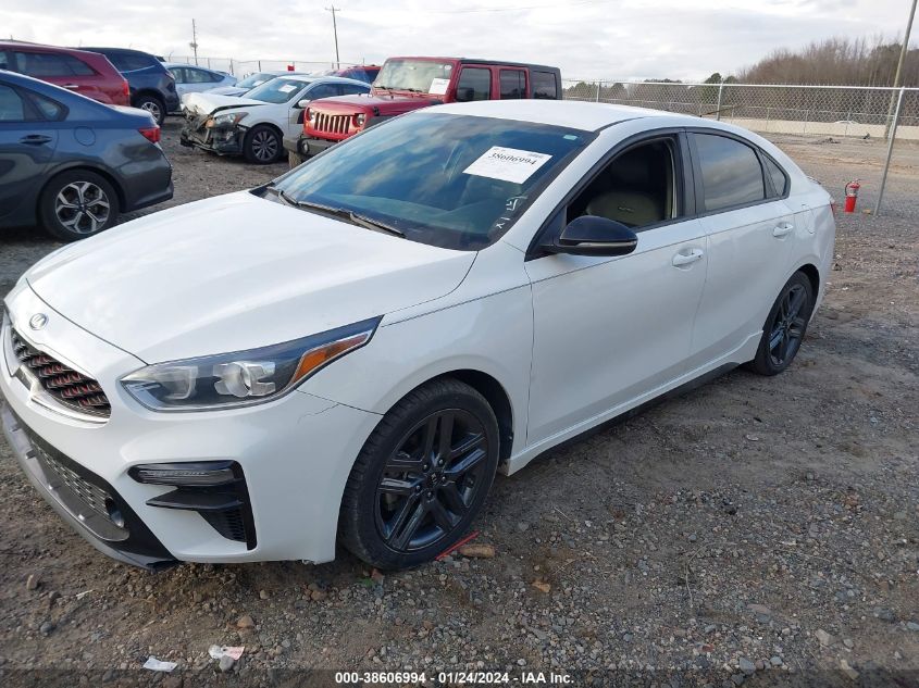 VIN 3KPF34AD9LE166278 2020 KIA FORTE GT-LINE