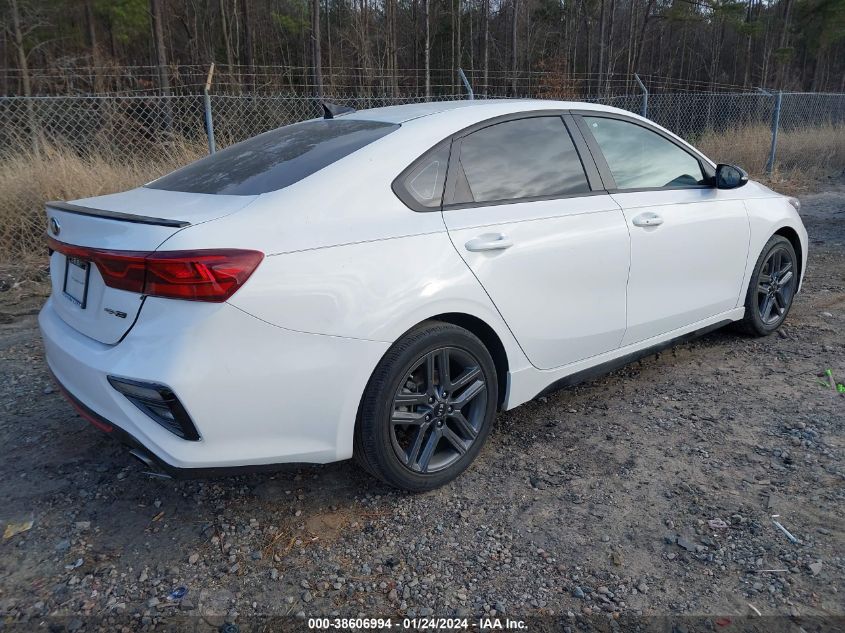 VIN 3KPF34AD9LE166278 2020 KIA FORTE GT-LINE
