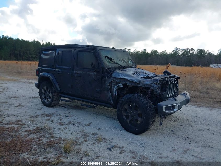 2019 JEEP WRANGLER UNLIMITED SAHARA - 1C4HJXENXKW616690