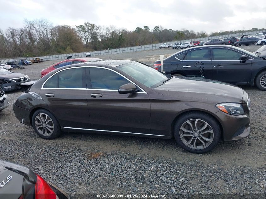 2016 MERCEDES-BENZ C 300 LUXURY/SPORT - 55SWF4JB1GU102398