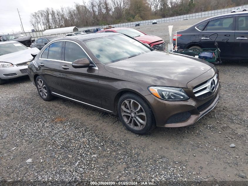 2016 MERCEDES-BENZ C 300 LUXURY/SPORT - 55SWF4JB1GU102398