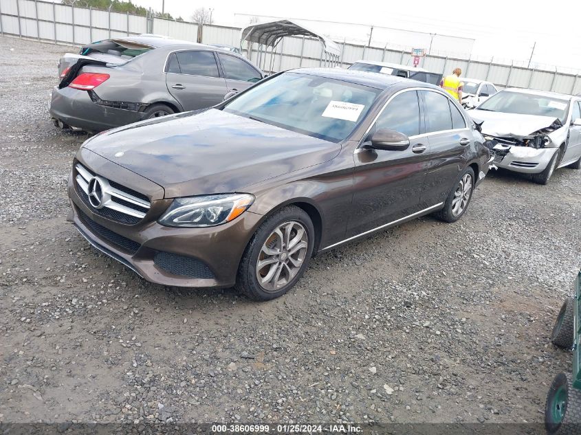 2016 MERCEDES-BENZ C 300 LUXURY/SPORT - 55SWF4JB1GU102398