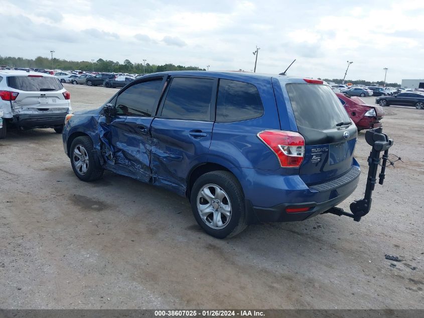 2014 SUBARU FORESTER 2.5I - JF2SJAAC1EH465028