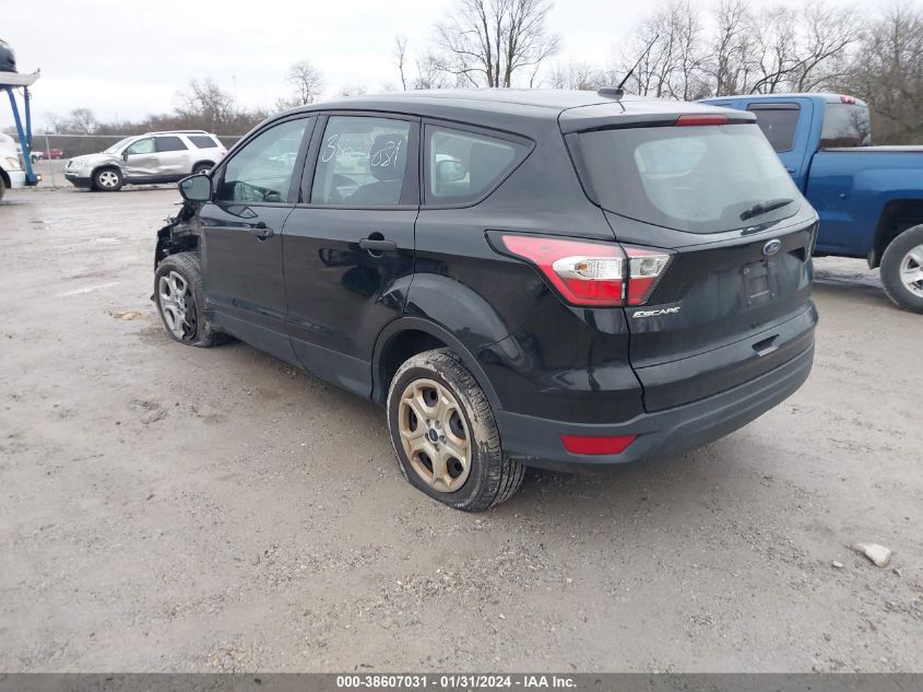 2018 FORD ESCAPE S - 1FMCU0F74JUC03484