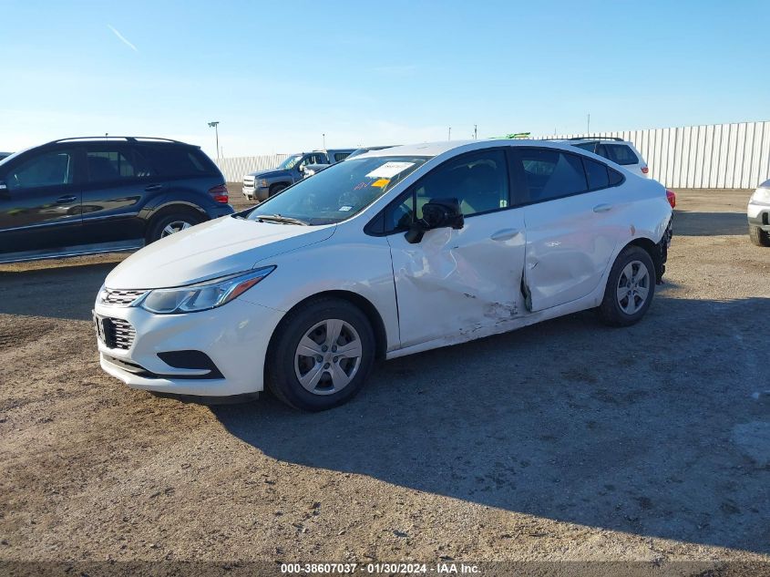 2018 CHEVROLET CRUZE LS - 1G1BC5SM6J7163055