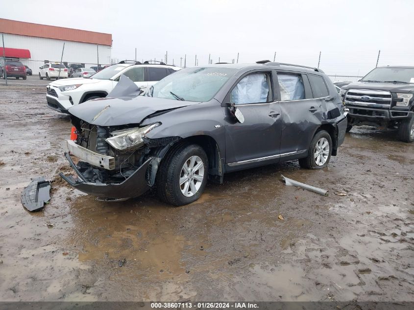 2013 TOYOTA HIGHLANDER SE V6 - 5TDZK3EH0DS117257