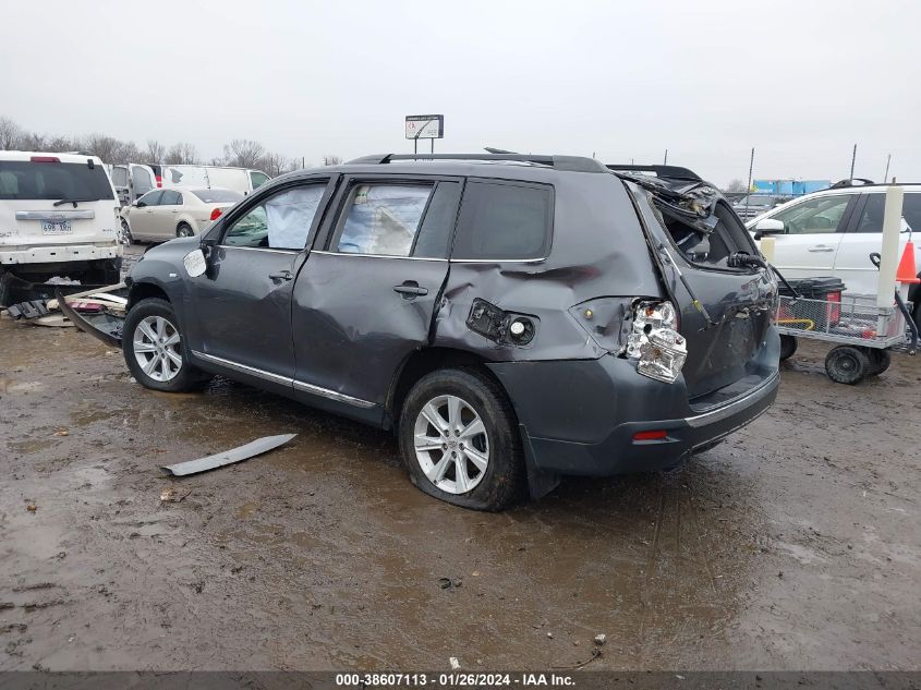 2013 TOYOTA HIGHLANDER SE V6 - 5TDZK3EH0DS117257