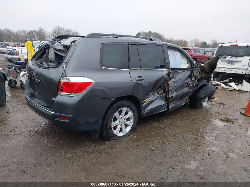 2013 TOYOTA HIGHLANDER SE V6 - 5TDZK3EH0DS117257
