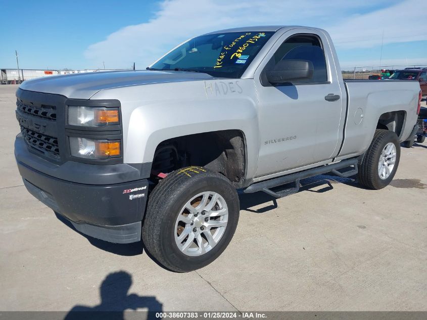 2015 CHEVROLET SILVERADO 1500 WT - 1GCNCPEH9FZ187294