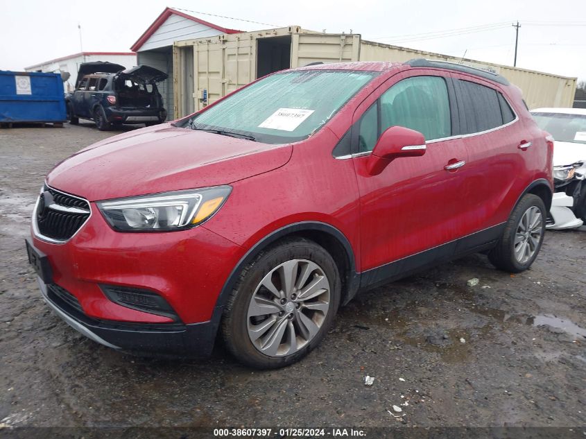 2019 BUICK ENCORE PREFERRED - KL4CJASB6KD762720
