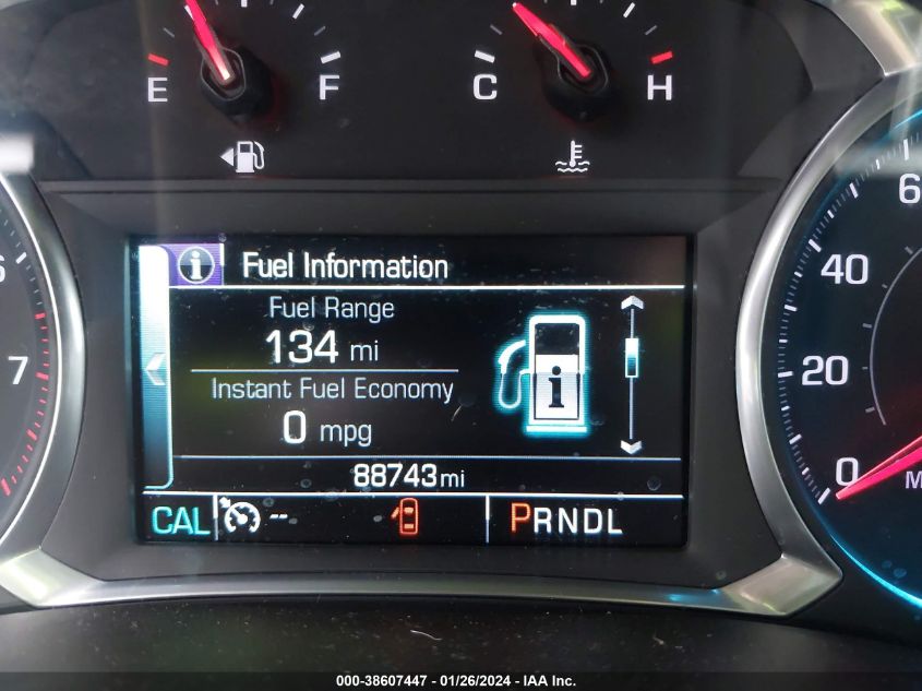 2018 CHEVROLET TRAVERSE LT - 1GNERGKW7JJ172647