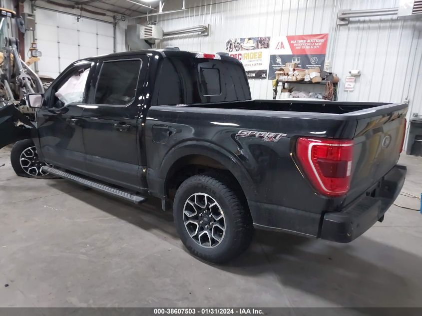 2023 FORD F-150 SUPERCREW - 1FTEW1EP9PFB66752