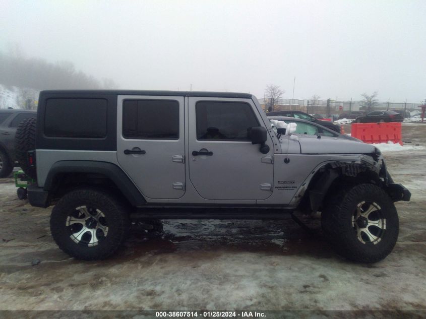 2013 JEEP WRANGLER UNLIMITED SPORT - 1C4BJWDG6DL698215
